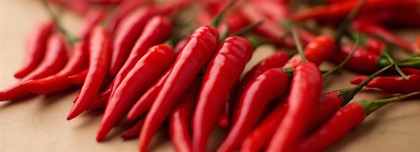 Skru op for  forbrndingen med chili