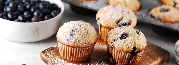 Glutenfrie blbrmuffins