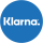 Blt ikon med teksten Klarna        