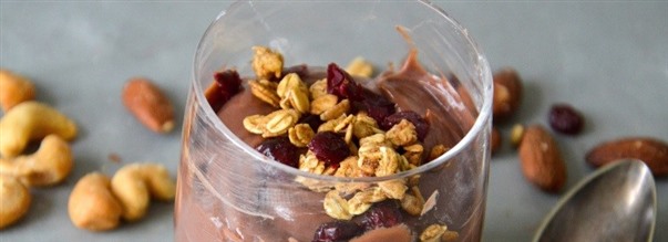 Proteinbudding med knas