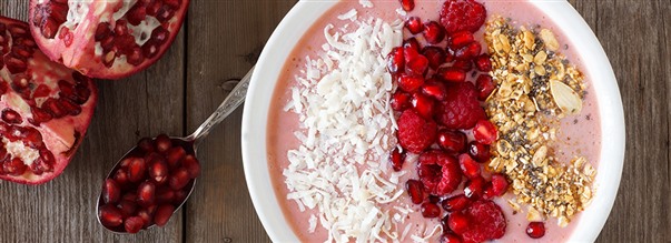 Mttende proteinrig smoothiebowl