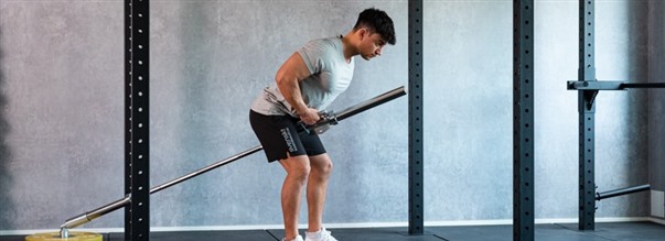 T-bar roning (T-bar row)