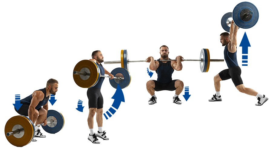 En mand viser de forskellige faser i et std.