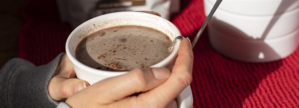 Proteinrig varm choklade