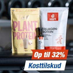 Kosttilskud - Op til 32%