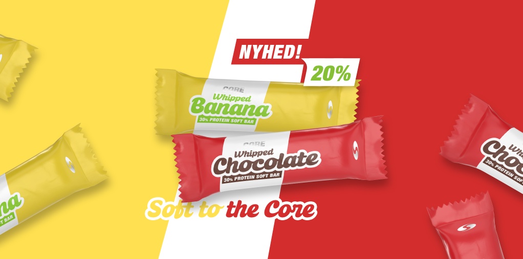 Nyhed! Pr�v vores nye Core Whipped Protein Bar - 20%