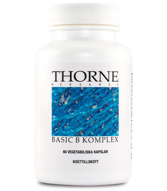 Køb Thorne Basic B Complex hos Core Nutrition